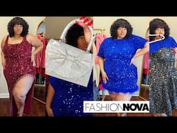 Fashion Nova Curve NYE Sequin Dresses | Help Me Pick My Dress! Victoria Lashay