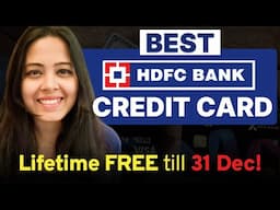 Lifetime Free Credit Card OFFER till 31 Dec in 5 Best HDFC Credit Card | Best Credit Card in India