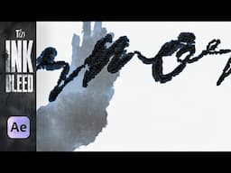 Unlock the Secret to Ultra-Realistic Bleeding Ink! || Advanced After Effects