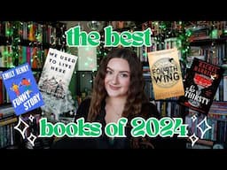 24 BEST BOOKS OF 2024 | my favorite books i read this year!