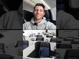 Welcome aboard Delta's Business Class Cabin on a Boeing 767-400 ✈️ #aviation #travel