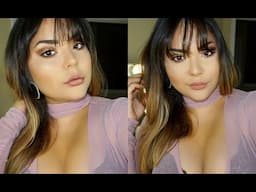 Get Ready With Me: Matte Brown Fall Makeup + I Cut My Hair!