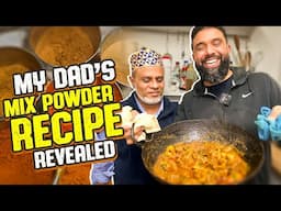 Exclusive "My dad's mix curry powder & nostalgic chicken curry recipe"...