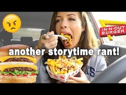 MUKBANG In-N-Out & Storytime! (double-double, animal style fries)