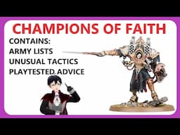 I played (Nerfed) Adepta Sororitas Champions of Faith detachment 40k for 40hrs: What I Learned