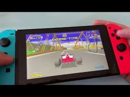 Virtua Racing - Nintendo Switch - SEGA Ages - Handheld Gameplay