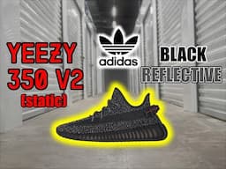 *REVIEW* Adidas Yeezy 350 v2 "Static Black" REFLECTIVE | Unboxing & On Feet | Modern Pirate Black