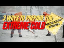 Three Crucial Tips To Survive Extreme Cold Conditions