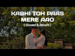 Kabhi Toh Paas Mere Aao Lofi [ Slowed & Reverb ] Shrey Singha / Zihan's Lofi Vibes