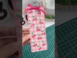 Cute Bookmark idea 🍒😍✨#shorts #art #painting #viralvideo #youtubeshorts