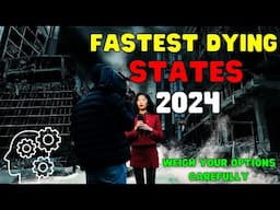 Fastest Dying States in the United States 2024 | Don't Live Here!