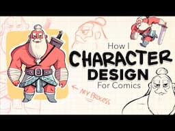 How I 'Design Characters' for my Comics? - The Process (PART 2)