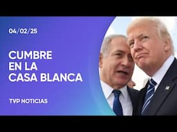 Trump recibe al primer ministro de Israel Benjamin Netanyahu