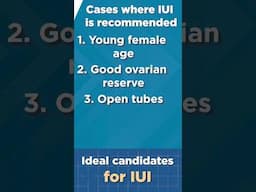 IUI  किन Conditions में असरदार है ? Omya Fertility #fertilityjourney #fertility #shorts #shortsfeed