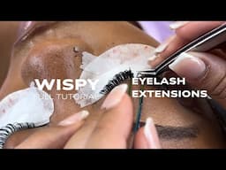 Wispy Eyelash Extension Tutorial | EYELASH EXTENSION 101