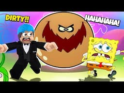 NAKIPAG LABAN KAMI KAY DIRTY BUBBLE | ROBLOX | Spongebob Tower Defense