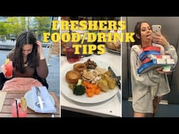 Freshers Tips: food+drink and budgeting | 2021