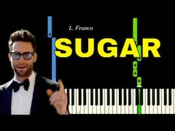 Sugar Maroon 5  EASY Piano Tutorial