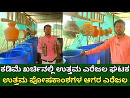 ಕಡಿಮೆ ಖರ್ಚಿನಲ್ಲಿ ಉತ್ತಮ ಎರೆಜಲ ಘಟಕ | vermiwash preparation in kannada | organic liquid fertilizer