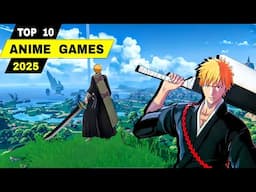 Top 10 BEST ANIME RPG Games 2025 | Best New Anime Game 2025 Mobile : You Need To Play