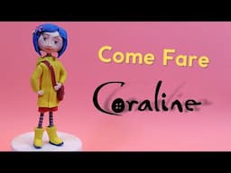 Coraline in Pasta di Zucchero Cake Topper