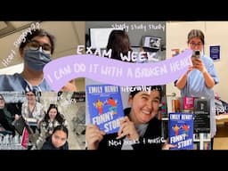 Chatty Exam Season Vlog: Health Updates, Having a procedure on my heart🫀, Study with Me, Book Haul📚