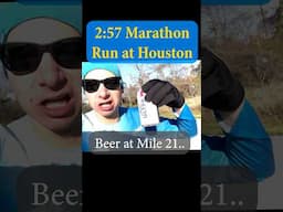 Houston Marathon 2025 with Stephen (Boston Qualifying!) sub 3 #runningcoach #runningchannel