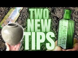 Two New Tips - Bottle Dump Digging, Scotland, Fife + Glass Resin Repair - Ep 94