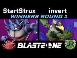 StarStrux (Incineroar) vs invert (Falco) Blast Zone 106 WINNERS ROUND 1