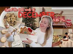 A FESTIVE WEEK IN THE LIFE! | baking, baby's Christmas Eve box, Spotify Wrapped & more! VLOG