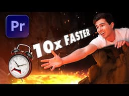 How I Edit YouTube Videos 10x Faster // 6 Time-Saving Tips