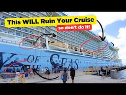 20 worst cruise mistakes that will ruin your cruise vacation