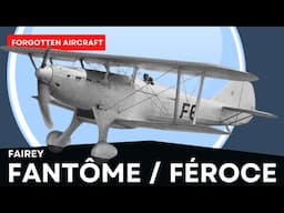 Biplane Swansong; The Fairey Fantôme / Féroce