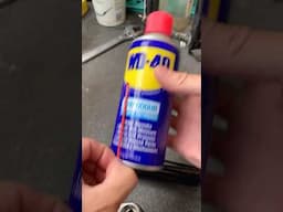 the correct way to use the wd40 cap #wd40 #mechanic #bike