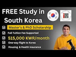 Free Study in South Korea - Fully Funded Scholarship for Master's and PhD | GIST Scholarship 2024