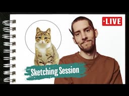 Sketching Simple Cats - Drawing Cats #12