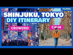 Worth It? SHINJUKU Half-Day DIY Itinerary • Tokyo, Japan • The Poor Traveler Filipino