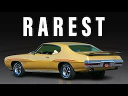 The RAREST Pontiac GTO Muscle Cars Ever!