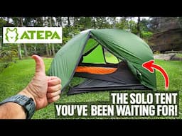 Amazing Solo Tent Has Unique Features!! - ATEPA AT2502 VOYAGE 1-MAN TENT