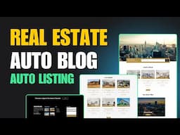 Create FREE Automatic Real Estate Property Listing Autobloggig Website