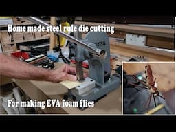 Making EVA foam cutters for Fly Tying