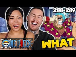 FRANKY VS CHAPAPA!!! | One Piece 288-289 REACTION