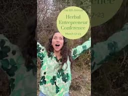 We’re bringing the Herbal Entrepreneur Conference back for the 6th year!!! #herbalism #herbs