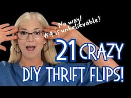 21 DIY Thrift Flips That BLEW UP This Year! #2024