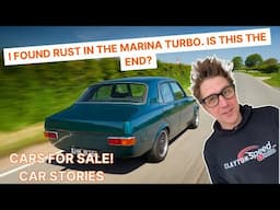 Supplying a Car to the BBC and Finding rust on My Marina Turbo | Ben's Car Stories