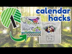 EVERYONE Will Be Buying DOLLAR TREE CALENDARS After Watching This Video!  DIY Craft Hacks