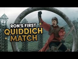 Ron's First Quidditch Match | Half-Blood Prince