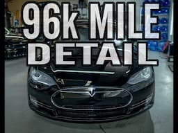 96k mile Tesla Model S Detail