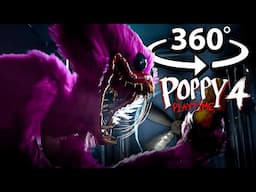 360° KISSY Saves YOU in VR! Poppy Playtime Chapter 4 FINAL ENDING