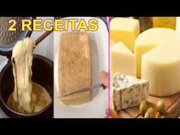 REQUEIJÃO CAIPIRA de Corte e QUEIJO MINAS MEIA CURA Caseiro #Culinária 🌹 Marilene Sarah Fialho